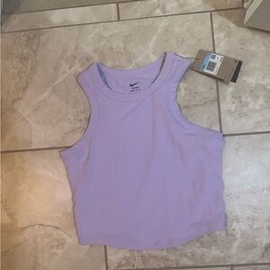 NWT Nike Women's One Fitted Dri-FIT Cropped Tank Top